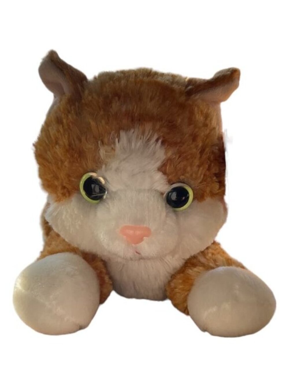 Aurora Mini Flopsie Sunshine Tabby Cat Plush 12" Orange White Kitten Plushie